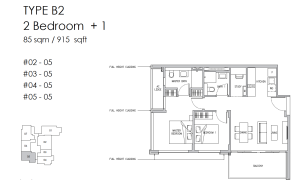 claydence-99-still-road-singapore-floor-plan-2-bedroom+1-type-b2-915sqft